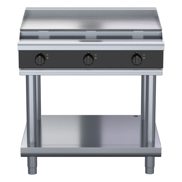 Waldorf Bold 900mm Electric Cooktop Low Back Version - Leg Stand - RNLB8609E-LS