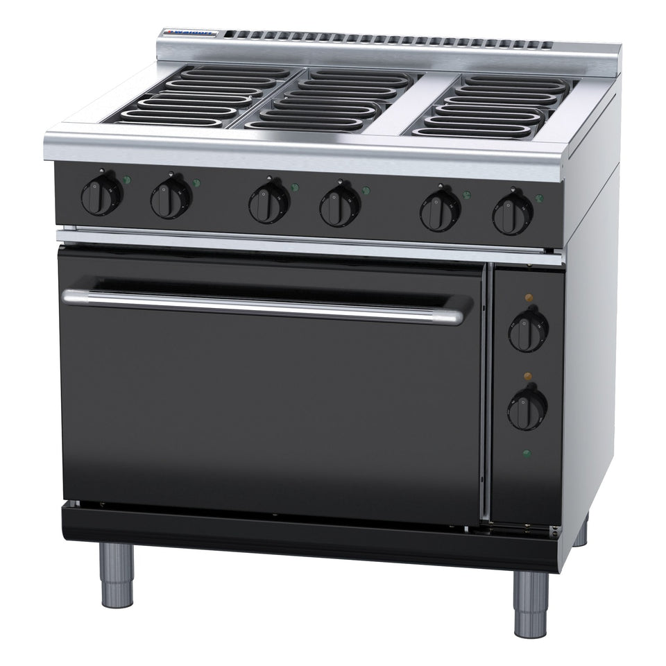 Waldorf Bold 900mm Electric Range Convection Oven Low Back Version - RNLB8610EC