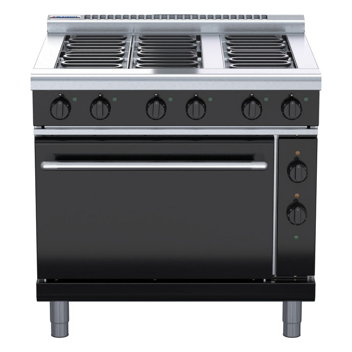 Waldorf Bold 900mm Electric Range Static Oven Low Back Version - RNLB8610E