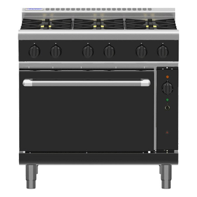 Waldorf Bold 900mm Gas Range Convection Oven - RNB8613GC