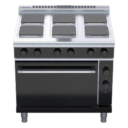 Waldorf Bold 900mm Electric Sealed Hobs Range Convection Oven Low Back Version - RNLB8610SEC