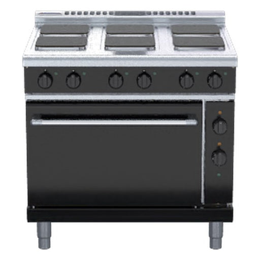Waldorf Bold 900mm Electric Sealed Hobs Range Convection Oven Low Back Version - RNLB8610SEC