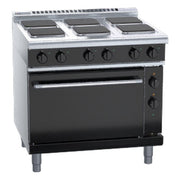 Waldorf Bold 900mm Electric Sealed Hobs Range Convection Oven Low Back Version - RNLB8610SEC