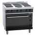 Waldorf Bold 900mm Electric Sealed Hobs Range Convection Oven Low Back Version - RNLB8610SEC