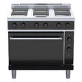 Waldorf Bold 600mm Electric Sealed Hobs Range Static Oven Low Back Version - RNLB8610SE