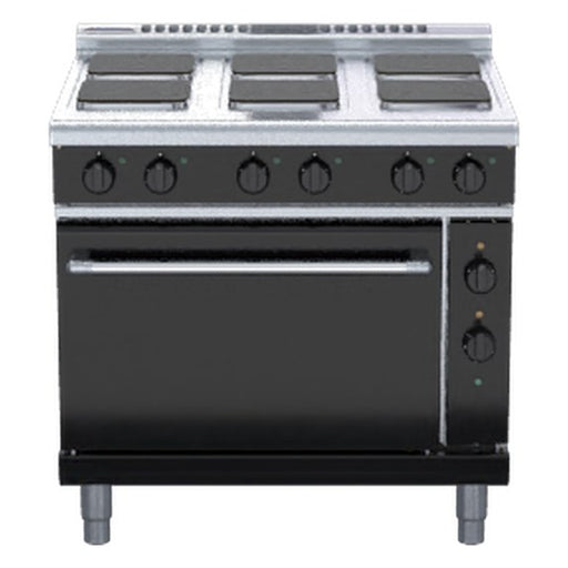 Waldorf Bold 600mm Electric Sealed Hobs Range Static Oven Low Back Version - RNLB8610SE