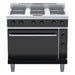 Waldorf Bold 600mm Electric Sealed Hobs Range Static Oven Low Back Version - RNLB8610SE