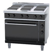 Waldorf Bold 600mm Electric Sealed Hobs Range Static Oven Low Back Version - RNLB8610SE