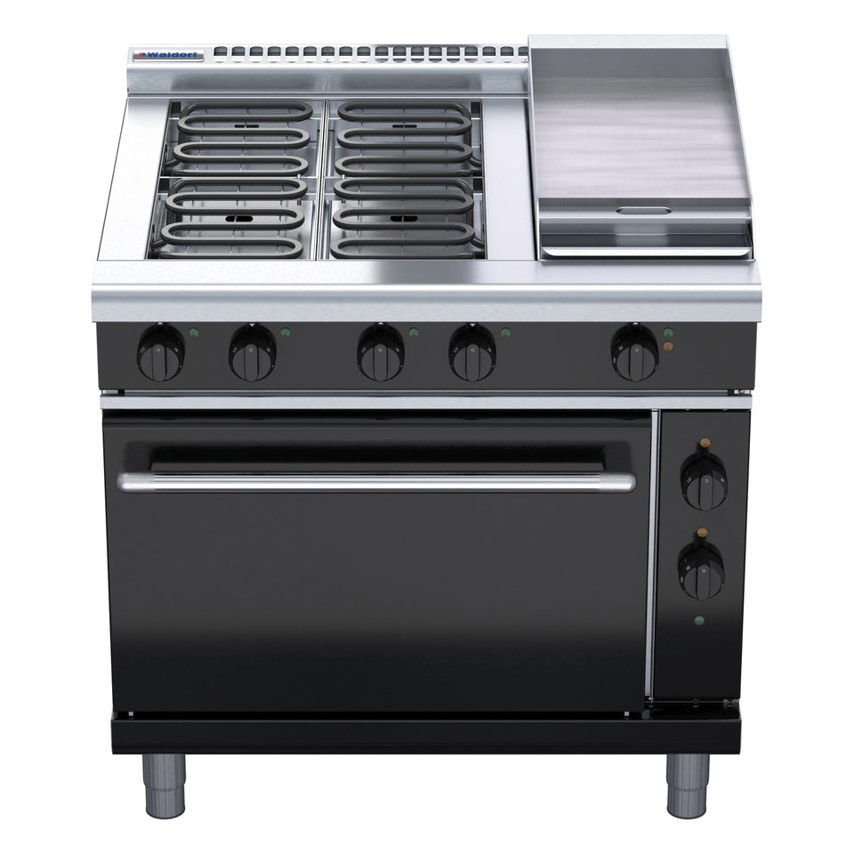 Waldorf Bold 900mm Electric Range Convection Oven Low Back Version - RNLB8613EC