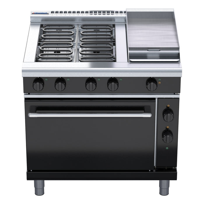 Waldorf Bold 900mm Electric Range Convection Oven Low Back Version - RNLB8613EC