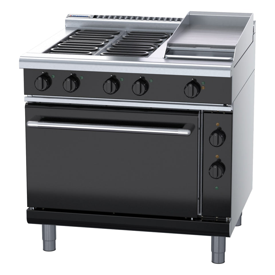 Waldorf Bold 900mm Electric Range Convection Oven Low Back Version - RNLB8613EC
