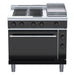 Waldorf Bold 900mm Electric Range Static Oven Low Back Version - RNLB8613E