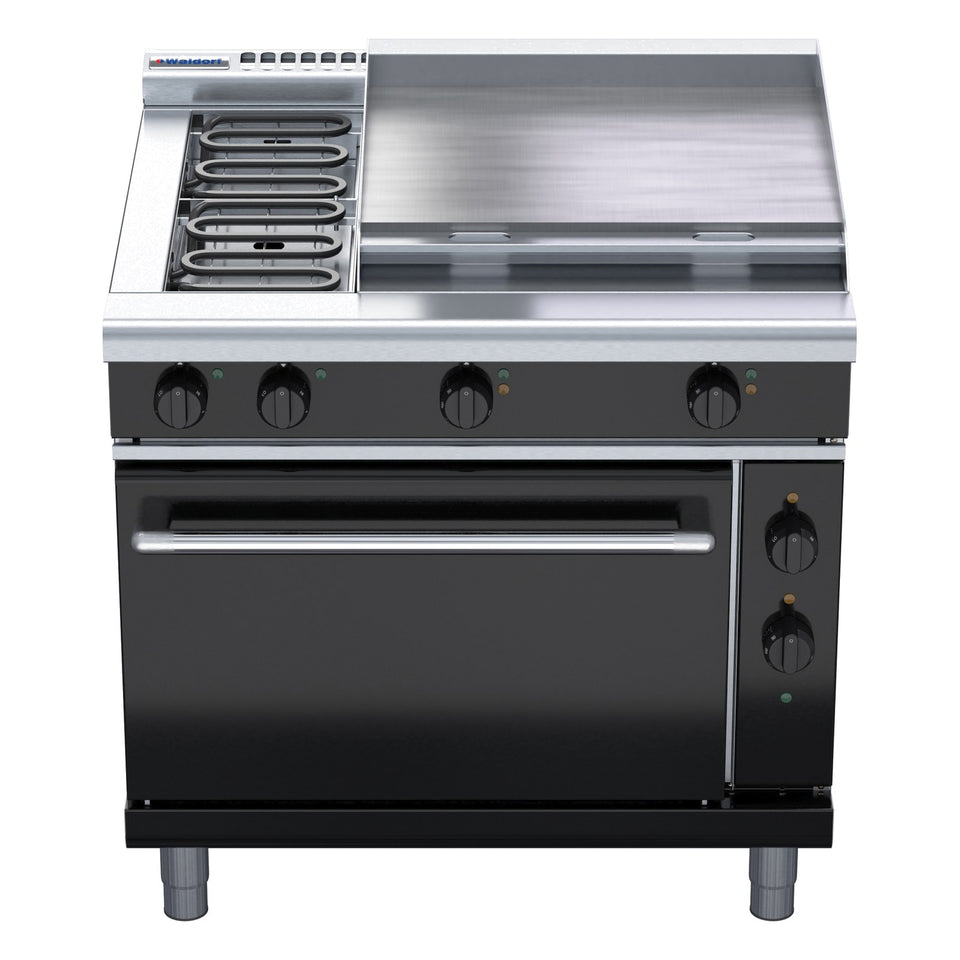 Waldorf Bold 900mm Electric Range Convection Oven Low Back Version - RNLB8616EC