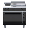 Waldorf Bold 900mm Electric Range Convection Oven Low Back Version - 2 Burner + 600mm Griddle - RNLB8616EC