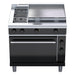 Waldorf Bold 900mm Electric Range Static Oven Low Back Version - RNLB8616E