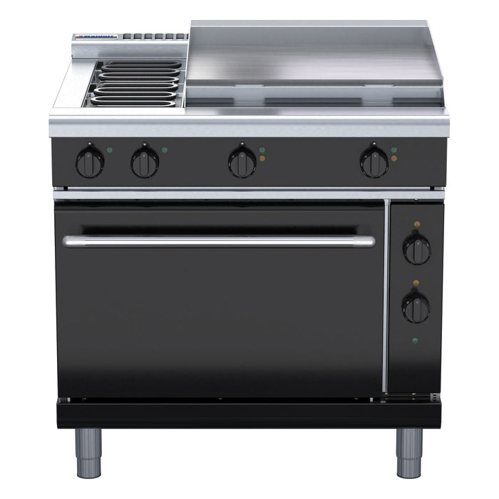 Waldorf Bold 900mm Electric Range Static Oven Low Back Version - RNLB8616E