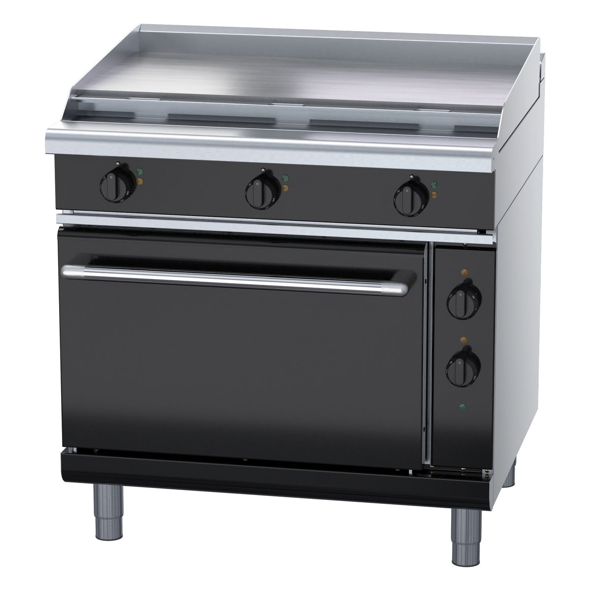 Waldorf Bold 900mm Electric Range Static Oven Low Back Version - RNLB8619E