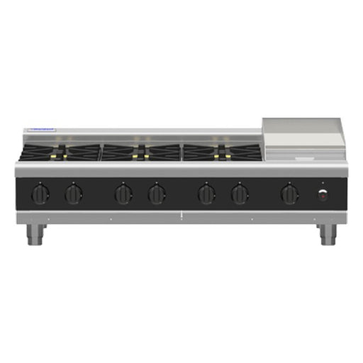 Waldorf Bold 1200mm Gas Cooktop - Bench Model - RNB8803G-B