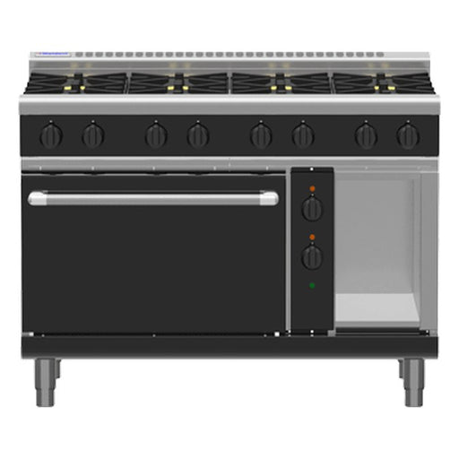 Waldorf Bold 1200mm Gas Range Electric Static Oven Low Back Version - RNLB8819GE