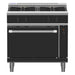 Waldorf Bold 900mm Gas Range Electric Convection Oven Low Back Version - RNLB8910GEC