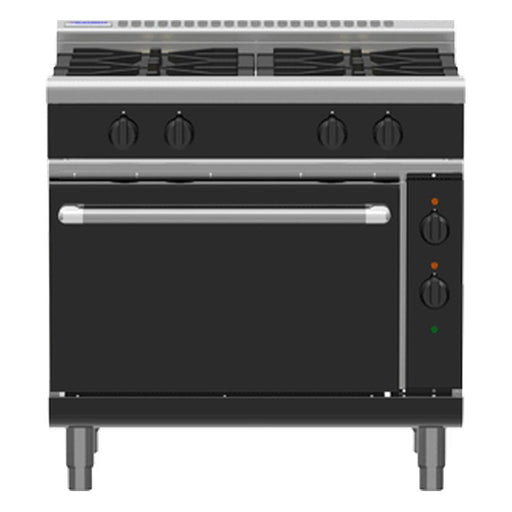 Waldorf Bold 900mm Gas Range Electric Static Oven - RNB8910GE