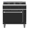 Waldorf Bold 900mm Gas Range Static Oven - 4 Burner - RNB8910G