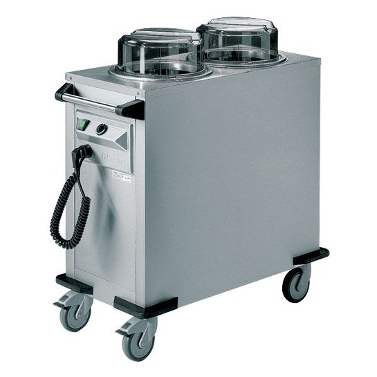 Rieber 56kgs Mobile Tubular Dispenser (Round) - Circular Air Heating - RRV-U2-190-320