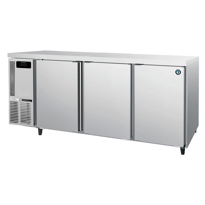 Hoshizaki Pillarless 3 Door Under Bench Fridge 600mm deep 401L - RT-186MA-A-ML