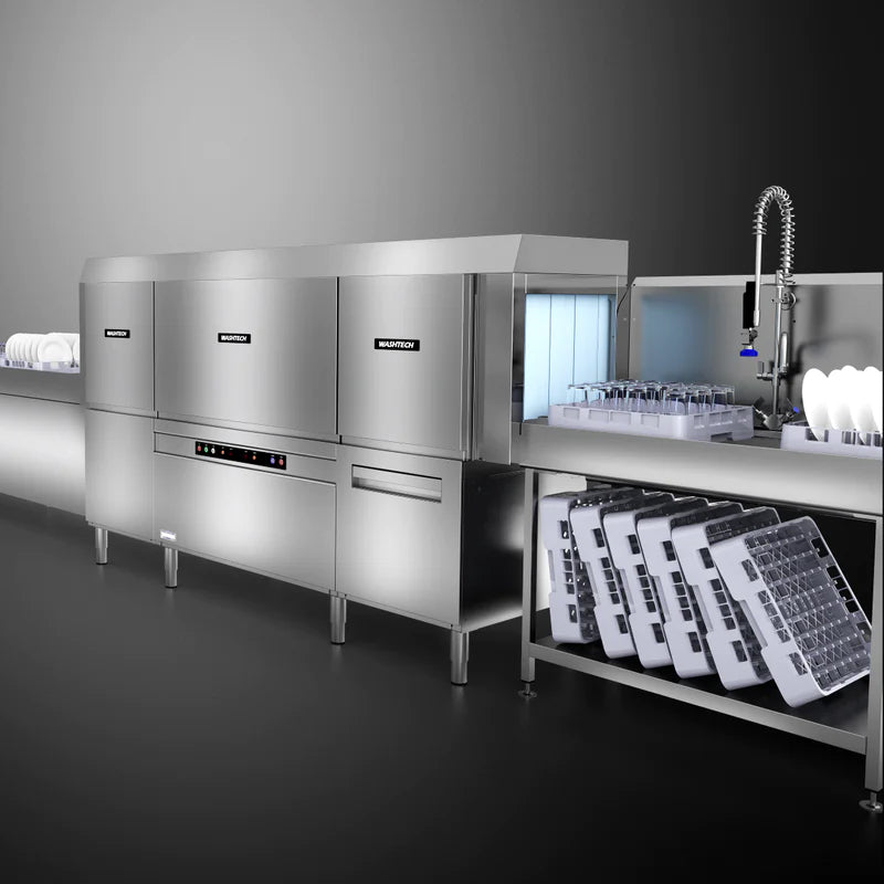 Washtech Rack Conveyor Dishwashers - CD (POA) — Commercial Equipment Online