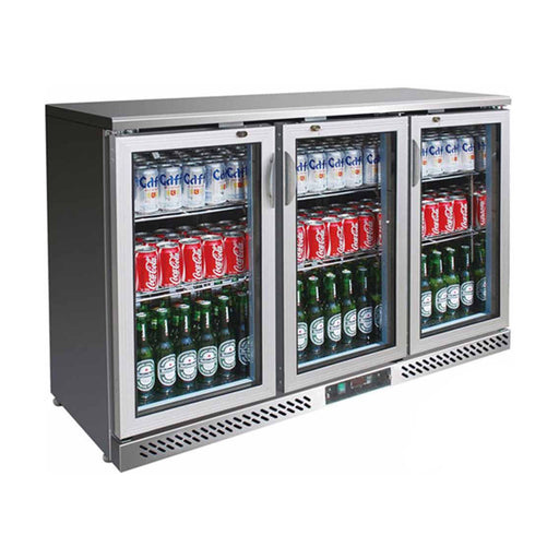Thermaster Three Door Stainless Steel Bar Cooler - SC316SG