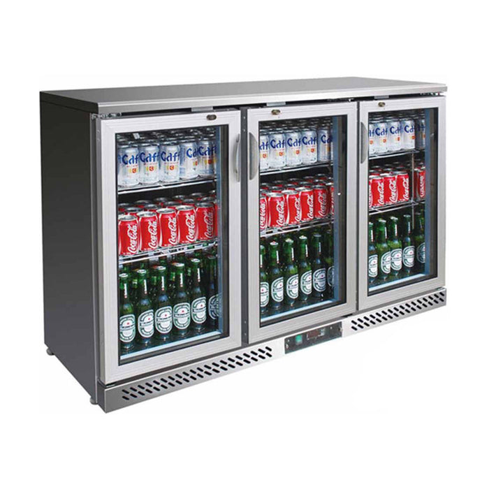 Thermaster Three Door Stainless Steel Bar Cooler - SC316SG