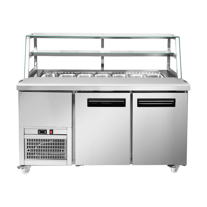 Thermaster Two Door Deluxe Sandwich Bar - SCB/15