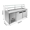 Thermaster Two Large Door Deluxe Sandwich Bar - SCB/18