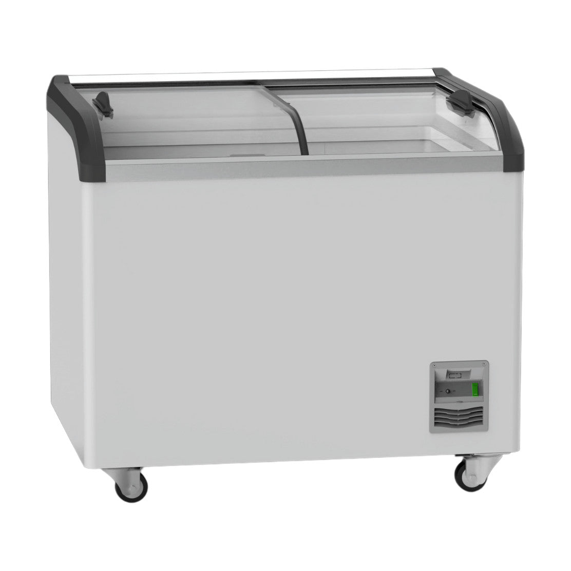 Thermaster Heavy Duty Supermarket Glass Sliding Lid Freezers 303L - SD-306K