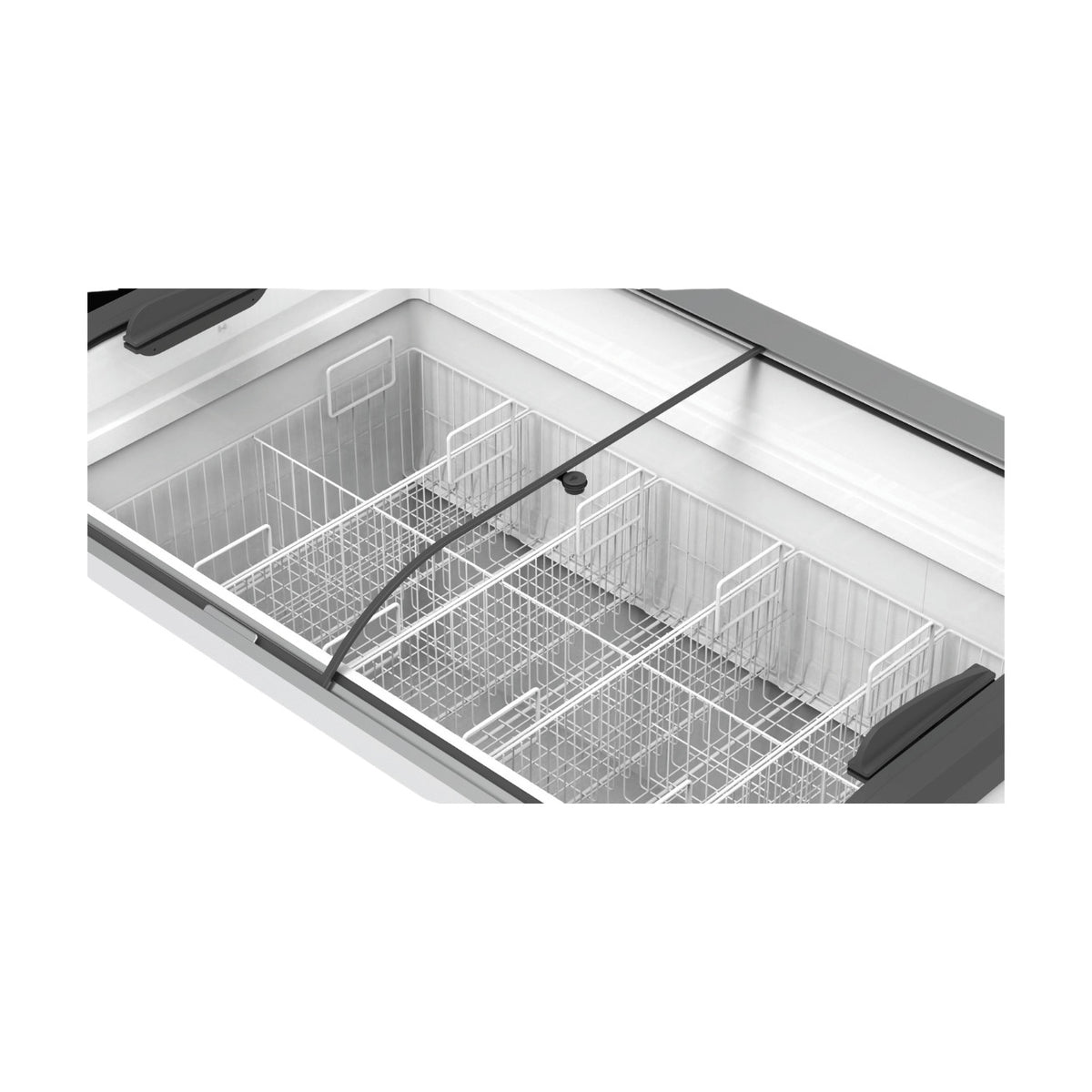 Thermaster Heavy Duty Supermarket Glass Sliding Lid Freezers 303L - SD-306K