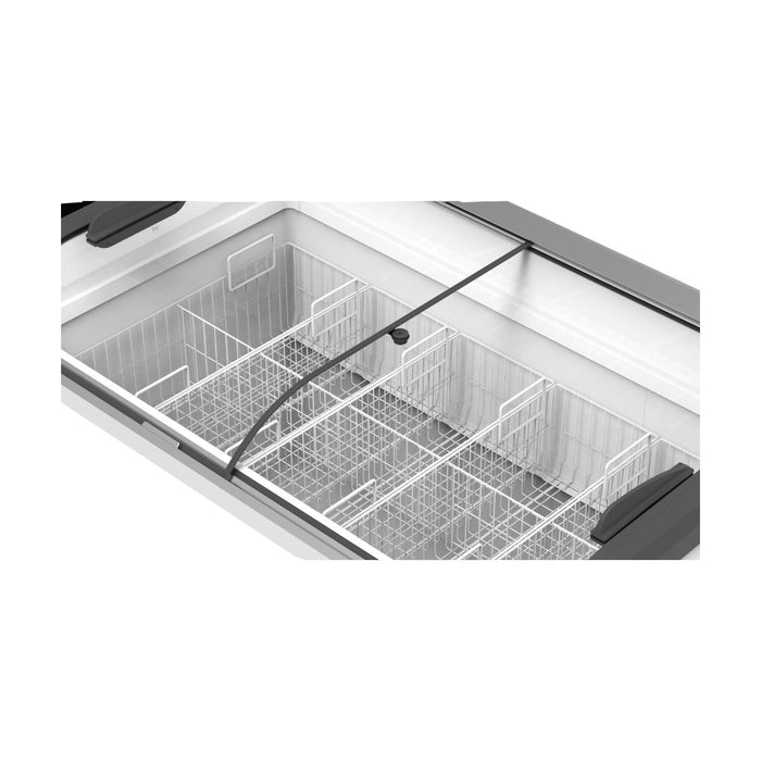 Thermaster Heavy Duty Supermarket Glass Sliding Lid Freezers 303L - SD-306K