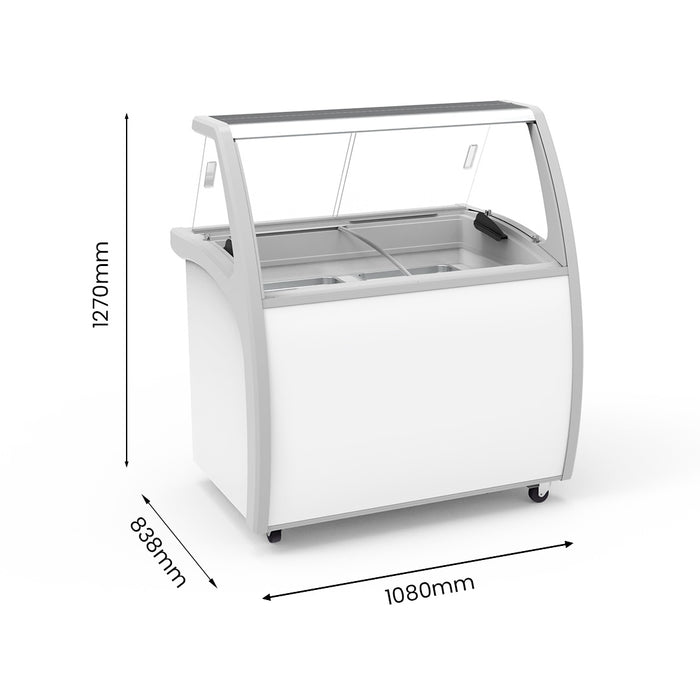 Thermaster 325L Gelato Display - SD-325P