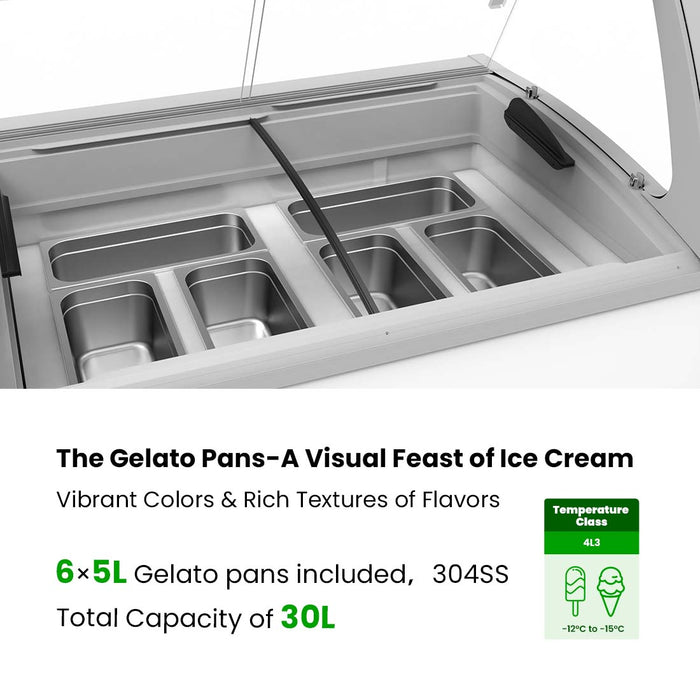 Thermaster 325L Gelato Display - SD-325P