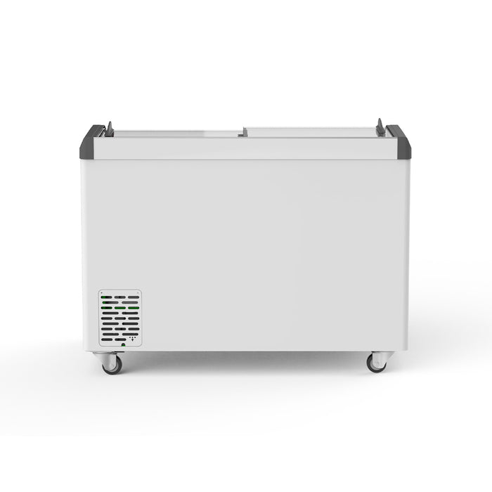 Thermaster Heavy Duty Supermarket Glass Sliding Lid Freezers 386L - SD-406K