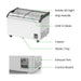Thermaster Heavy Duty Supermarket Glass Sliding Lid Freezers 386L - SD-406K