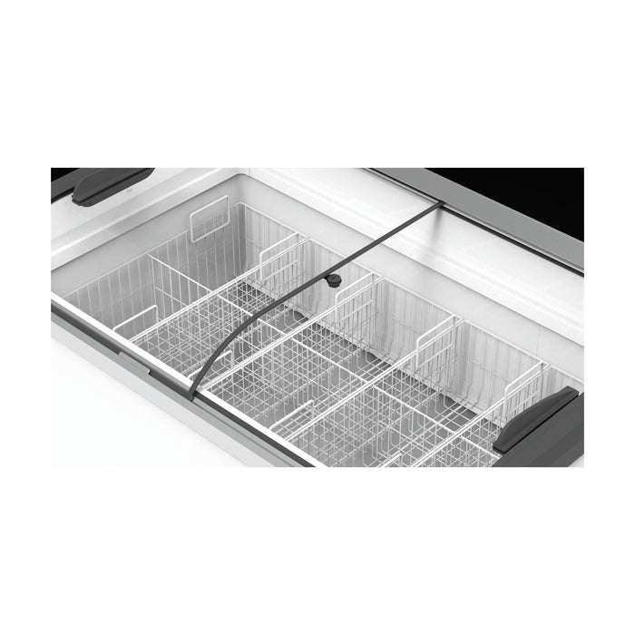 Thermaster Heavy Duty Supermarket Glass Sliding Lid Freezers 477L - SD-506K