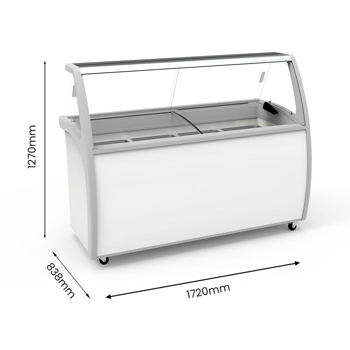 Thermaster Gelato Display 575L - SD-575P