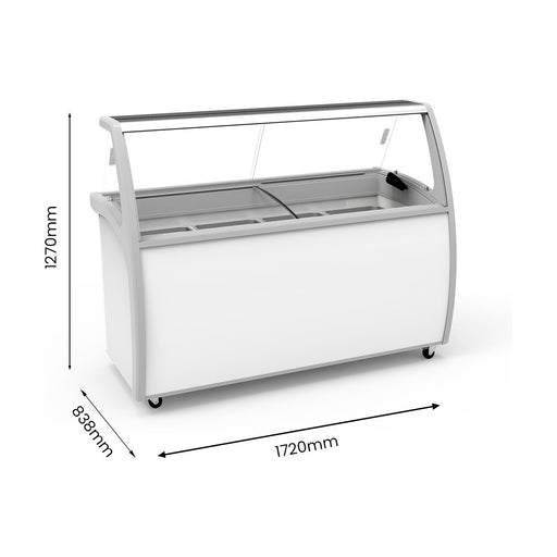Thermaster Gelato Display 575L - SD-575P
