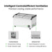 Thermaster Heavy Duty Supermarket Glass Sliding Lid Freezers 561L - SD-576K