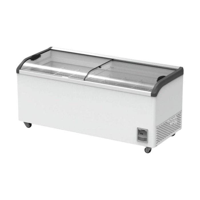 Thermaster Heavy Duty Supermarket Glass Sliding Lid Freezers 636L - SD-666K