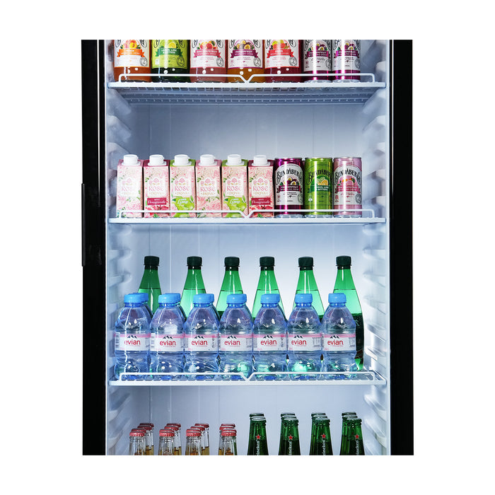 Thermaster Upright Glass Door Beverage Fridge - SDC-178B
