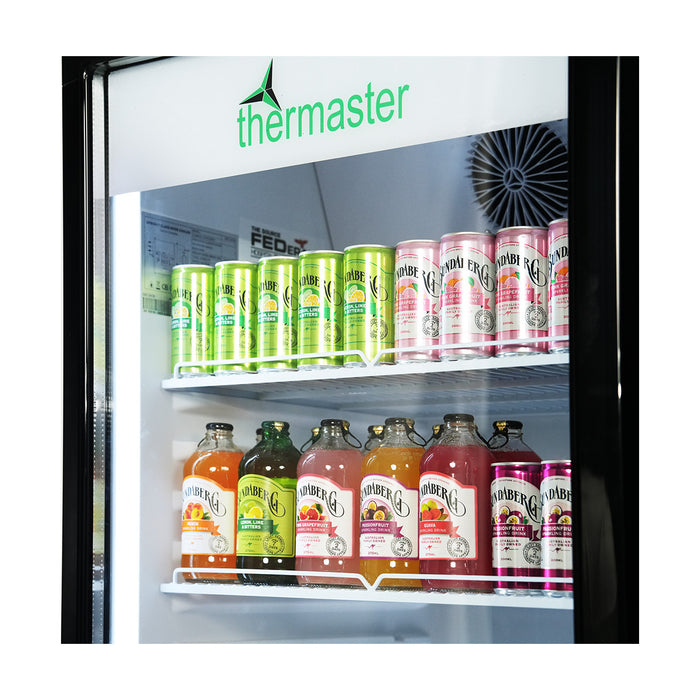 Thermaster Upright Glass Door Beverage Fridge - SDC-178B