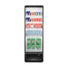 Thermaster Upright Glass Door Beverage Fridge - SDC-258B