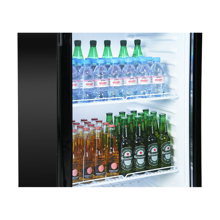 Thermaster Upright Glass Door Beverage Fridge - SDC-343B