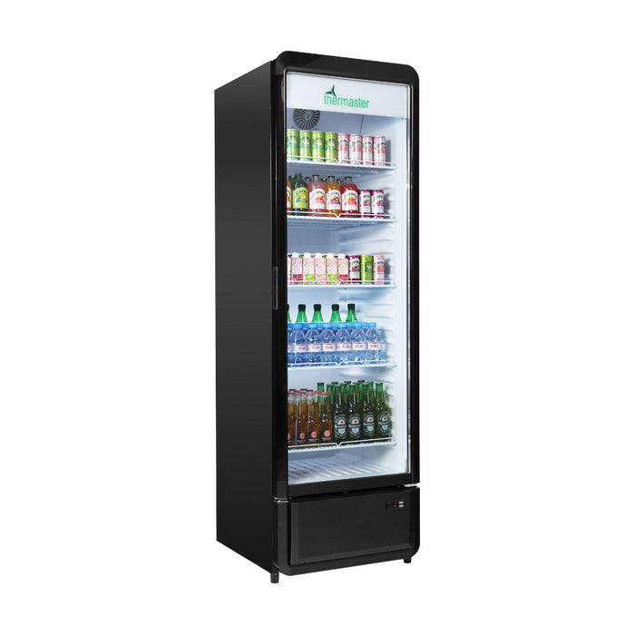 Thermaster Upright Glass Door Beverage Fridge - SDC-343B